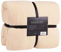 Wohndecke FELUNA Coral Fleece Kuscheldecke XXL &ndash; Superweicher Cashmere-Touch,
