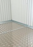 Biohort Ger&auml;tehaus-Fu&szlig;boden AvantGarde XXL, BxT:243,5x323,5 cm, f&uuml;r