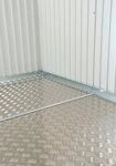 Biohort Ger&auml;tehaus-Fu&szlig;boden Bodenplatte f&uuml;r Ger&auml;tehaus AvantGarde A7,...
