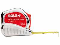 SOLA Maßband Taschenrollbandmaß TRI-MATIC Länge 10 m Breite 25 mm mm/cm EG 1