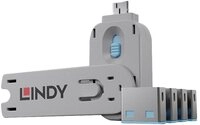 Lindy Laptopschloss Lindy USB Typ A Port Schl&uuml;ssel mit 4 Schl&ouml;ssern