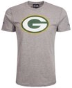 New Era T-Shirt Green Bay Packers NFL Team Logo Grau T-Shirt New Era (1-tlg)