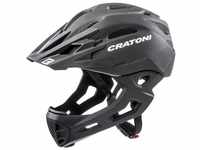 Cratoni Fahrradhelm C-Maniac Fullfacehelm Downhill Freeride BMX Helm L/XL (58-61 cm)