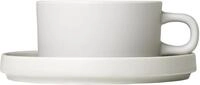 blomus Tasse PILAR, 4-tlg., Keramik, f&uuml;r Tee, 4-teilig