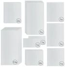 Zelsius Hohlkammerplatte Hohlkammerstegplatten Set 31-teilig, 6 mm Ersatz