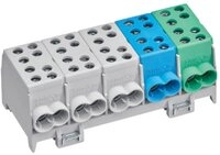 Hager Koax-Kabelverbinder Hager Hauptleitungsklemme 5pol. KH45A