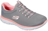 Skechers SUMMITS Slip-On Sneaker Freizeitschuh, Komfortschuh mit sto&szlig;d&auml;mpfender