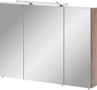 Schildmeyer Spiegelschrank Dorina, mit h&ouml;henverstellbaren Glasb&ouml;den Breite 90 cm,