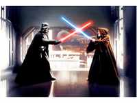 Komar Vliestapete Star Wars Vader vs. Kenobi, (1 St), 300x200 cm (Breite x...