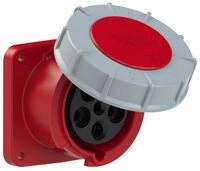 PCE Steckdose PCE Power Twist 335-6 CEE Anbaudose 63 A 5polig 400 V 1 St.