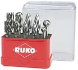Ruko Moderationskoffer Fr&auml;sstiftsatz Schaft-D.6mm 10tlg.HM