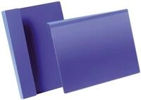 DURABLE Dokumententasche Kennzeichnungstasche mit Falz - A4 quer, dunkelblau, 50