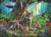 Ravensburger Puzzle 1000 Teile Ravensburger Puzzle W&ouml;lfe im Wald 15987, 1000
