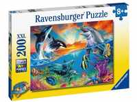 Ravensburger Puzzle Ravensburger Kinderpuzzle - 12900 Ozeanbewohner -..., 200