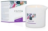 Exotiq Massagekerze Exotiq Massagekaars Violet Rose - 200g