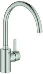 Grohe K&uuml;chenarmatur Eurosmart Cosmopolitan Einhand-Sp&uuml;ltischbatterie hoher...