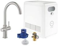 Grohe K&uuml;chenarmatur Blue Professional Starter Kit, Bluetooth/WIFI, supersteel