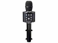Lenco Karaoke Mikrofon BMC-090 PC-Headset (Karaoke Mikrofon, Schwarz)