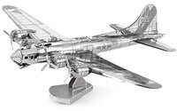 Invento Puzzle Metal Earth, Boeing B-17 Flying Fortress - 3D Metall Puzzle,