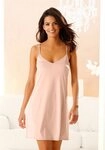Nuance by Lascana Unterkleid aus weich flie&szlig;endem Material, Basic Dessous