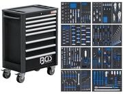 BGS Werkzeugwagen BGS Werkstattwagen Profi Exclusive 8 Schubladen mit 259 Werkzeugen