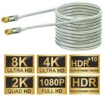 Schwaiger 15m Sat-Kabel 110dB 8K 4K HD TV Antennen-Kabel Video-Kabel,...