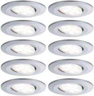 Paulmann LED Einbauleuchte HomeSpa LED Einbauleuchte Calla Basisset schwenkbar...