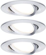 Paulmann LED Einbauleuchte LED Einbauleuchte Coin Basisset schwenkbar rund 84mm...