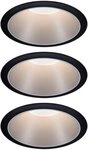 Paulmann LED Einbauleuchte Cole, Dimmfunktion, LED wechselbar, Warmwei&szlig;,