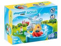 Playmobil 1.2.3 - Aqua Wasserrad mit Karussel (70268)