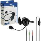 Hama Neckband Headset Nackenb&uuml;gel 2x 3,5mm Stereo PC-Headset (Mikrofon, PC Office