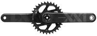 SRAM Fahrradkurbel SRAM XX1 Eagle DUB Kurbelgarnitur 170 mm 34T Standard/FAT schwarz