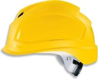 Uvex Schutzhelm uvex Schutzhelm uvex pheos, Gr&ouml;&szlig;e 52 cm - 61 cm, gelb, kurzer