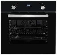 exquisit Einbaubackofen EBE 657-2H sw, Pizzafunktion &ndash; ideal f&uuml;r Pizza, Focaccia