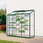 Vitavia Anlehngew&auml;chshaus Styx 1300, BxTxH: 65 x 192 x 182 cm, 3 mm Wandst&auml;rke