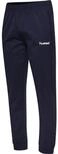 hummel Jogginghose Freizeithose hmlGO Cotton Pant (Baumwolle) lang marineblau Herren