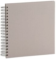 Fotoalbum Fotoalbum Whire-O 60 Seiten 230x230mm taupe/offwhite