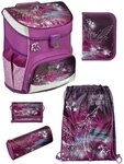 Scooli Schulranzen Campus Fit Pegasus Pferde Schultasche ab der 1. Klasse (Set,