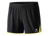 Erima Sporthose 5-Cubes Short Damen gelb|schwarz 48
