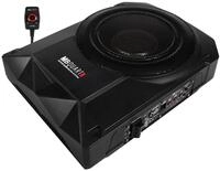 MB Quart QB251A Aktiver 25cm Untersitz Subwoofer Auto-Subwoofer (150 W, max.: W 25