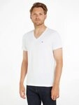 Tommy Jeans T-Shirt TJM ORIGINAL JERSEY V NECK TEE mit V-Ausschnitt und dezenter