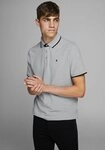Jack & Jones Poloshirt JJEPAULOS Poloshirt mit klassischem Kragen und figurbetonter