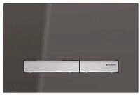 GEBERIT Bet&auml;tigungsplatten Sigma 50 2-Mengen-Sp&uuml;lung rauchglas 115788SD2