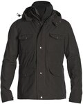 Helstons Motorradjacke Barbade Motorrad Wachsjacke R&uuml;ckenprotektor