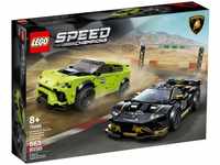 LEGO Speed Champions - Lamborghini Urus ST-X & Lamborghini Huracán Super...