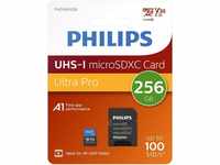 Philips Micro SDXC Karte 256GB Speicherkarte Ultra Pro UHS-I U3 V30 A1...
