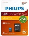Philips Micro SDXC Karte 256GB Speicherkarte Ultra Pro UHS-I U3 V30 A1 Speicherkarte
