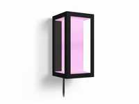 Philips White and Color Ambiance Impress Outdoor LED Wall Light schwarz (...