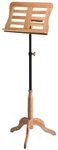 Classic Cantabile Notenpult Holz Orchesterpult, Notenst&auml;nder, H&ouml;he 93 bis 134 cm