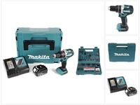 Makita Akku-Schlagbohrschrauber DHP 484 RF1J 18V Li-ion Akku...